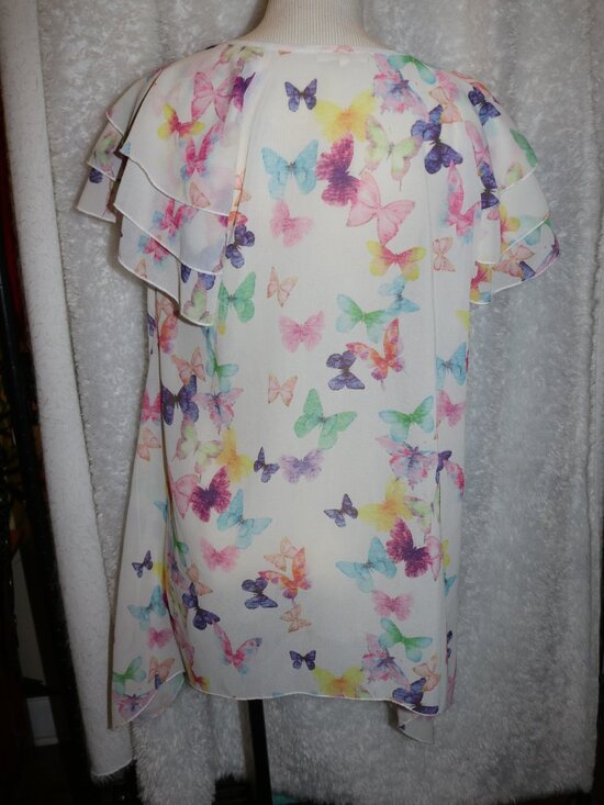 Indigo Soul butterfly tunic size large - Picture 4 of 6